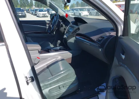 2014 Acura Mdx Technology from USA, damaged, VIN 5FRYD4H43EB005531